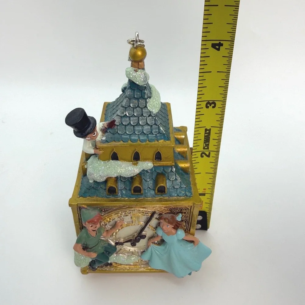 Disney‎ Store Peter Pan Big Ben 2016 Sketchbook Christmas Ornament Peter Wendy